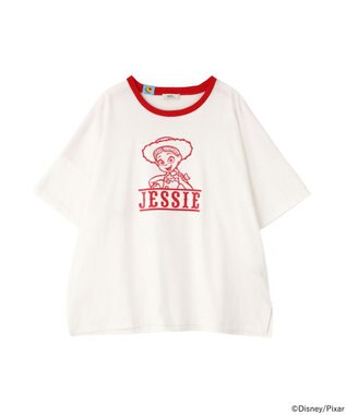 earth music&ecology 【予約】リンガーTシャツ/TOY STORY レッド