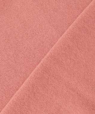 J.PRESS LADIES L 【洗える】SEMI WORSTED WOOL クルーネック ニット ピンク系