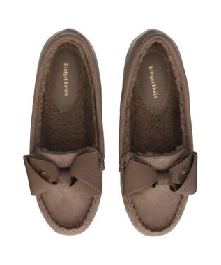 Bridget Birkin 【Bridget Birkin】グログランリボンモカシンシューズ オークスウェード