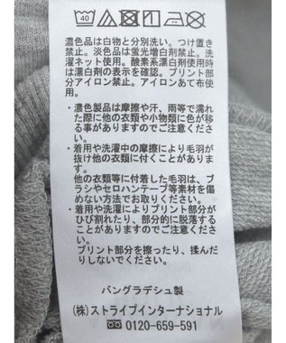 AMERICAN HOLIC ドルマンミニ裏毛プルオーバー② Light Gray Mixture