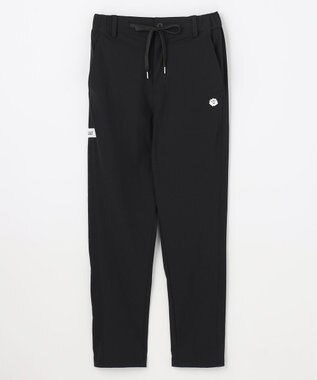 PW CIRCULUS 【WOMEN】サイドパンチング テーパードパンツ ゴルフウェア レディース ブラック系