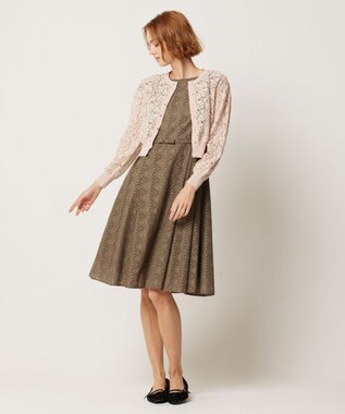 TOCCA 【洗える！】GENIUS OF LACE カーディガン ピンク系