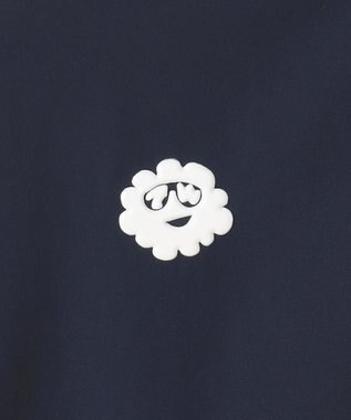 PW CIRCULUS 【撥水加工 / 小さくまとまる】【UNISEX】オーバーサイズ パッカブルベスト ゴルフウェア メンズ レディース ネイビー系