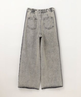 GRACE CONTINENTAL デニムワイドイージーパンツ グレー