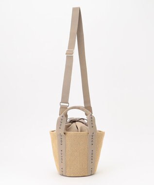 TOCCA 【WEB＆一部店舗限定】DANCING TOCCA SUMMER TOTE かごバッグ [新色]グレージュ系