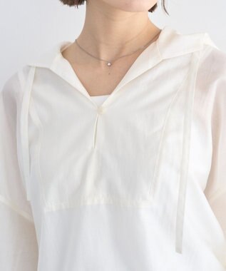 earth music&ecology アノラックフーディ Off White