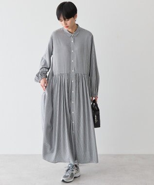 AMERICAN HOLIC サラックールアソートギャザーワンピース Gingham Check