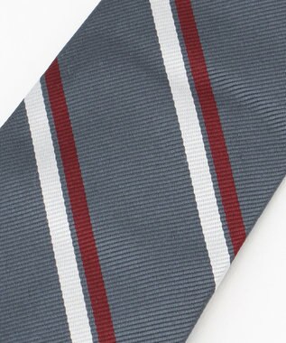 J.PRESS MEN オーセンティック / レジメンタル ネクタイ グレー系2