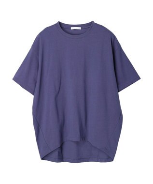 Green Parks コクーンシルエットカットプルオーバー Purple