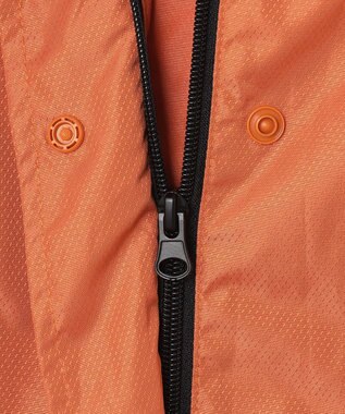 MOONBAT 【ロング丈】LIGNAGGIO ギャザーロングレインコート グレー