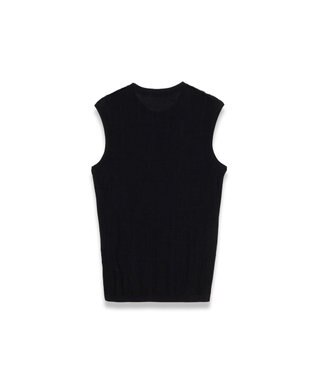 JOSEPH クリンクルリブ　ベスト Black