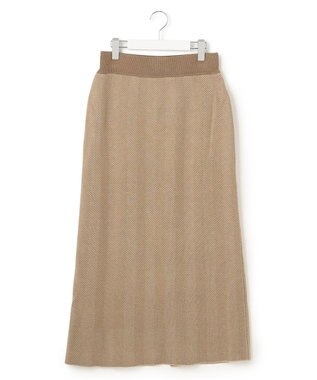 J.PRESS YORK STREET 【WOMEN】ヘリンボーンタイトスカート ベージュ系3