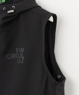 PW CIRCULUS 【袖2WAY】【MEN】デタッチャブル アノラック ブラック系