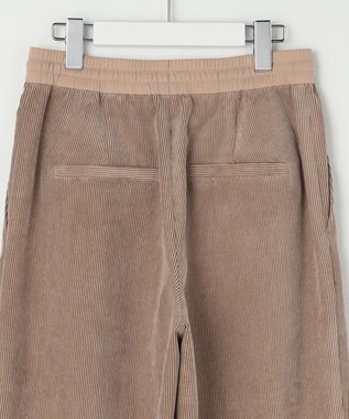 自由区 【カタログ掲載・定番人気】ソフトコーデュロイワイド パンツⅢ ベージュ
