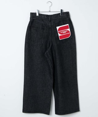 WEGO 【ユニセックス着用ITEM/】スーパーバギージーンズ ブラックその他