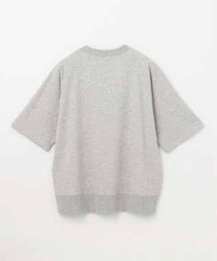 ANY L 【洗濯機可】刺繍ロゴミニ裏毛スウェット ライトグレー