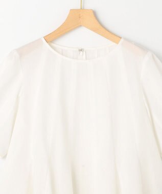 組曲 L 【先行予約】ニューリヨセルシャーティング フレアTブラウス オフ系