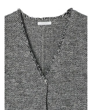 Green Parks ツイードベスト Gray