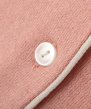 AMERICAN HOLIC 配色シアーカーディガン Pink