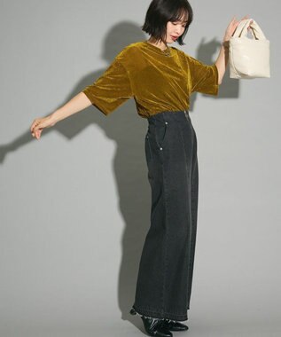 Green Parks シアーベロアプルオーバー Green