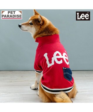  Lee ジップUP トレーナー 《レッド》 中型犬 大型犬