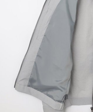 JOSEPH ABBOUD 【キングサイズ・ポケッタブル/ECO撥水】アクティブレジャーショートブルゾン ライトグレー系