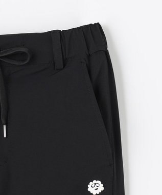 PW CIRCULUS 【WOMEN】サイドパンチング テーパードパンツ ゴルフウェア レディース ブラック系