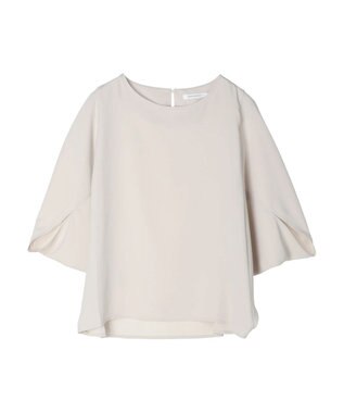 AMERICAN HOLIC イージーケア＋接触冷感　ドルマンブラウス Gray Beige