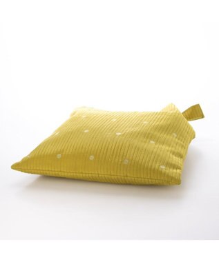 UNBILLION カシュカシュ cachecache / ラインドットワンショルダートート イエロー