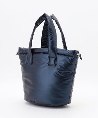 ICB パフィートートバッグ シャイニーブルーグレー