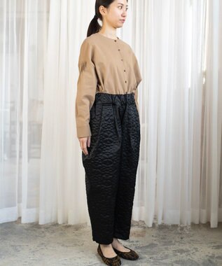 muuc 【土の凹凸を表現したナイロン素材】テレイン パンツ ブラック