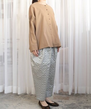 muuc 【土の凹凸を表現したナイロン素材】テレイン パンツ シルバーグレー