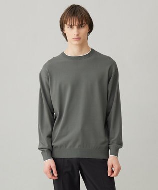 UNFILO MENS スタイリッシュ ニット プルオーバー