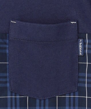 J.PRESS KIDS 【140-170cm】マドラスＴシャツ ネイビー系