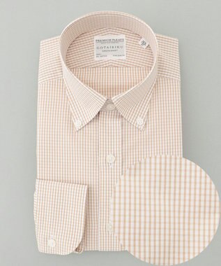 GOTAIRIKU 【形態安定】PREMIUMPLEATS_ボタンダウン 通年ドレスシャツ ベージュ系4