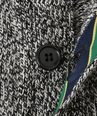 J.PRESS MEN 【120th anniversary】British Pure Wool Regimental Cardigan グレー系