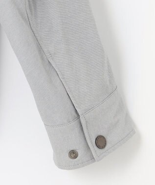 JOSEPH ABBOUD 【キングサイズ・ポケッタブル/ECO撥水】アクティブレジャーショートブルゾン ライトグレー系