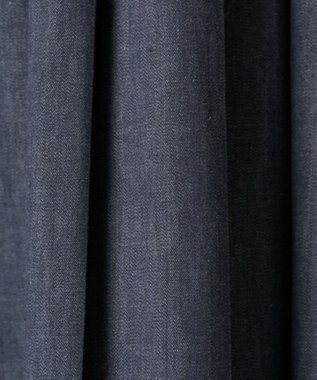 Ripo trenta anni 【ブランド人気】PLEATS RELAX LONG SK プリーツデニムスカート GRAY