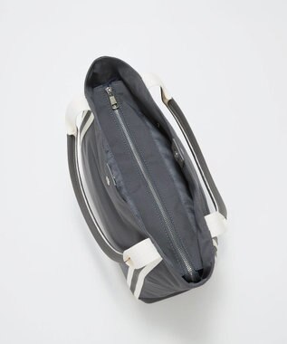 TOPKAPI 【TREASURE TOPKAPI】ソフトタッチ テープハンドル トートバッグ　A4 / 軽量 チャコールグレー