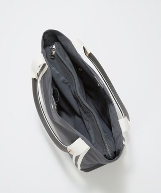 TOPKAPI 【TREASURE TOPKAPI】ソフトタッチ テープハンドル トートバッグ　A4 / 軽量 チャコールグレー