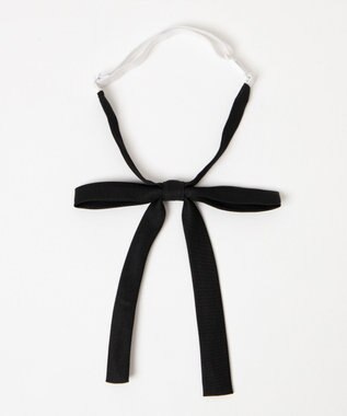 WEGO 【SCHOOLITEM】細スクールリボン ブラック