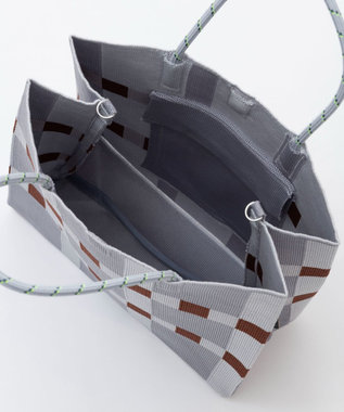 TILE PATTERN PAPER BAG／タイル柄ペーパーバッグ / TRICOTE