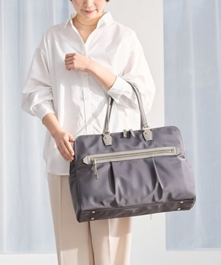 ACE BAGS & LUGGAGE ace. ラポルテム トートバッグ B4 15.6インチPC収納 26L 68524 エース グレー