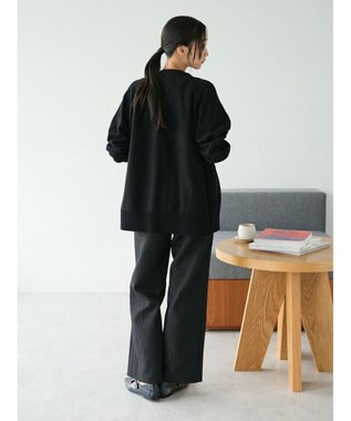 CRAFT STANDARD BOUTIQUE ふくれジャガードパンツ Black