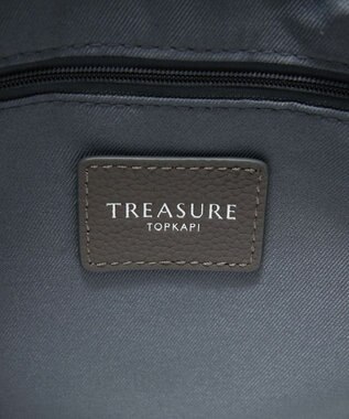 TOPKAPI 【TREASURE TOPKAPI】ソフトタッチ テープハンドル トートバッグ　A4 / 軽量 チャコールグレー