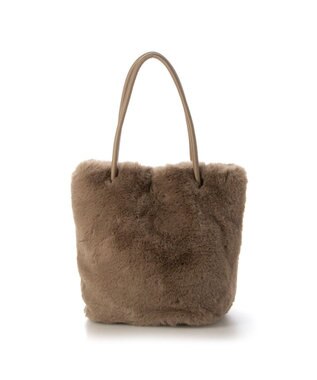 UNBILLION カシュカシュ cachecache / フェイクラビットハトメトートバッグ オーク