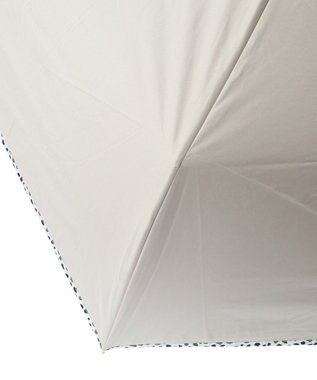 YECCA VECCA 【晴雨兼用】Wpc.遮光アニマルパイピング ミニ日傘 Black