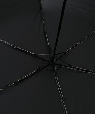 YECCA VECCA 【晴雨兼用】Wpc.遮光アニマルパイピング ミニ日傘 Black