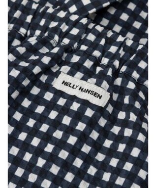 HELLY HANSEN 【キッズ・速乾・耐海水・耐塩素・記名ラベル付】マリンリゾートシアサッカーワンピース オーシャンネイビー