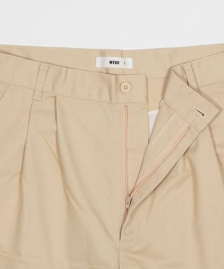 WEGO キーチャーム付きチノカーブパンツ ベージュ
